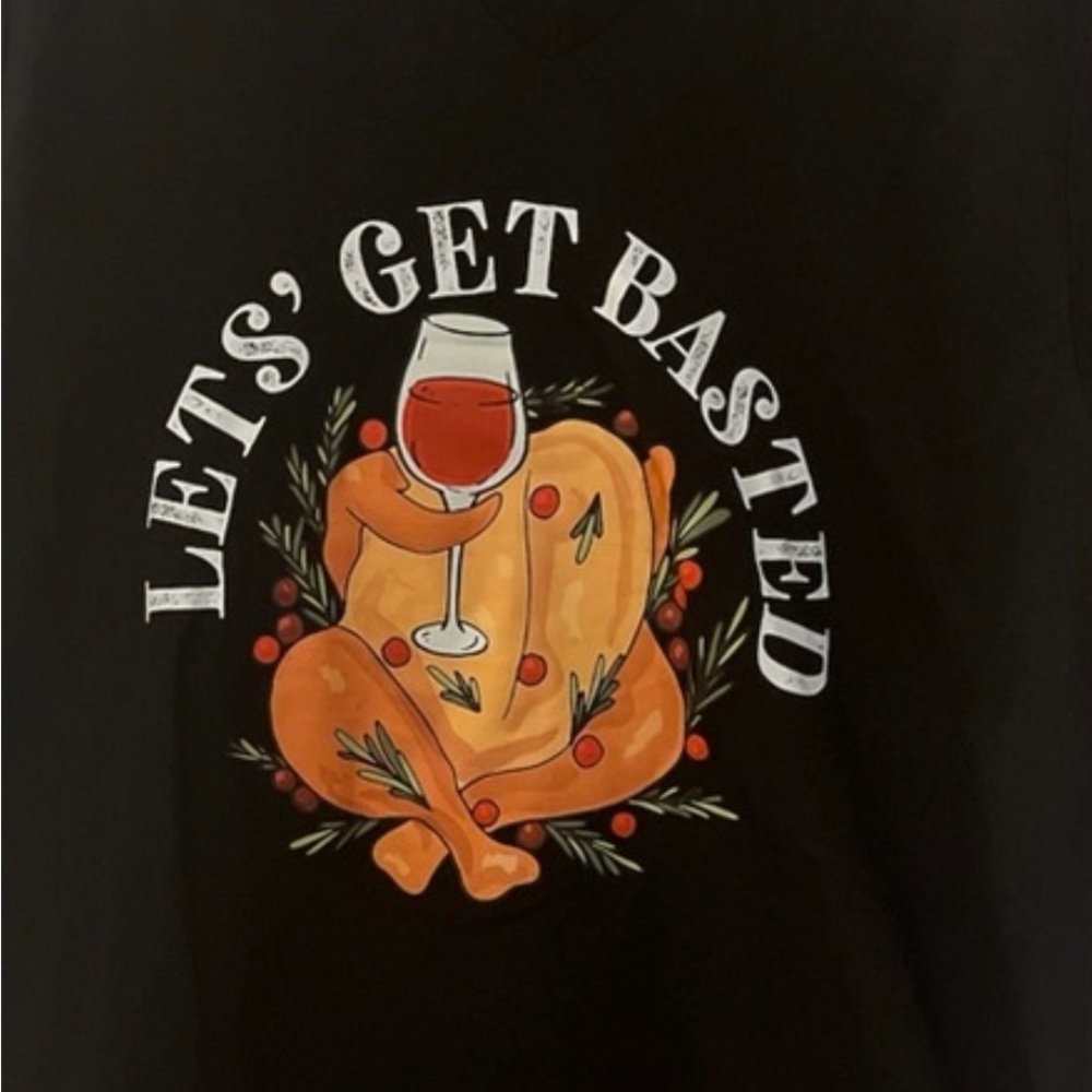 Fun nightshirt with turkey graphic!